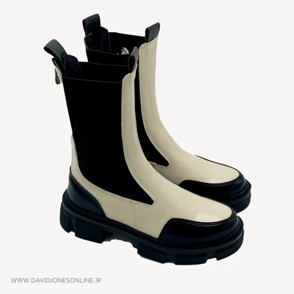 نیم بوت زنانه استرادیواریوس مدل Stradivarius Flat Ankle Boots - BTC05