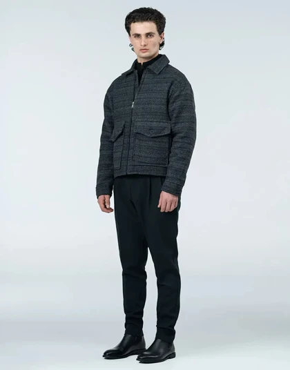 فوتر جناقی جلو زیپ