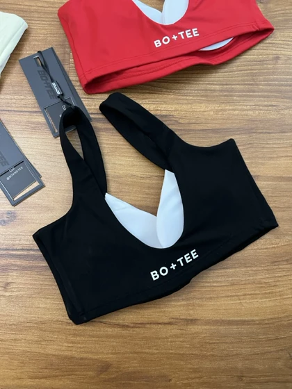 نیم‌تنه ورزشی زنانه bo+tee مدل twist front