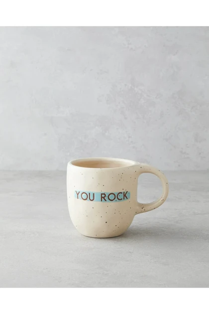 ماگ 395 میلی‌لیتر English Home مدل You Rock استون‌ور - آبی