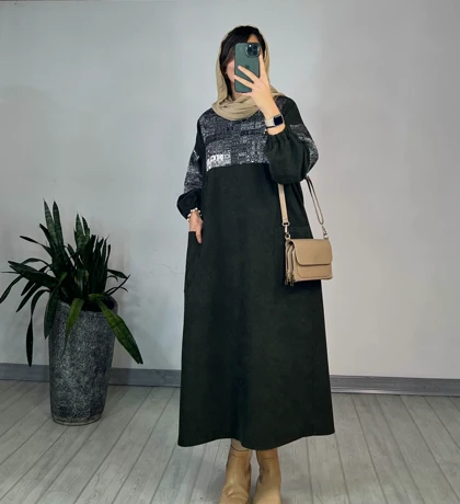 پیراهن مانتویی آوان