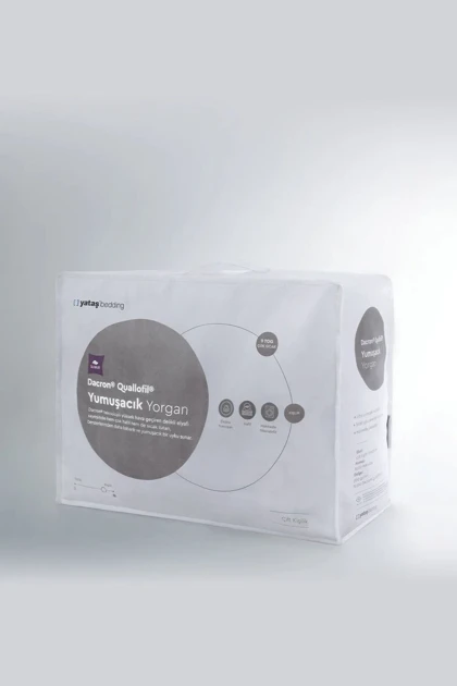 لحاف یک نفره Yataş مدل Dacron® Quallofil میکروفایبر - سفید