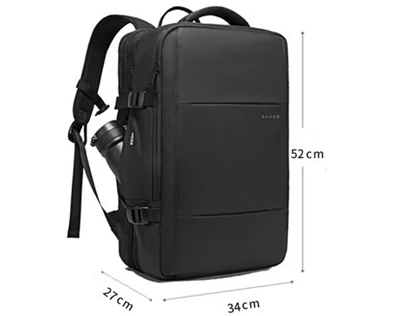 کوله پشتی 45 لیتر چندمنظوره بنج BANGE اصل مدل BG-1908D با پورت USB