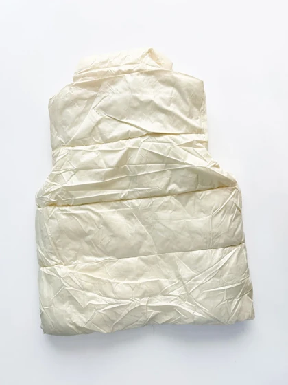 پافر زنانه ورنی ساده جیب‌دار