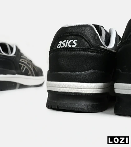کفش کتانی مردانه مشکی سفید ASICS TIGER RUNNER II