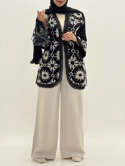 4221-کت سوزن دوزی لوکس