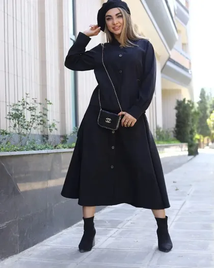 مانتو دامن طرح تیدا کد 55782