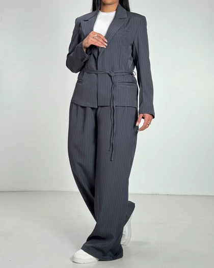 ست کت و شلوار دوبند دیپلمات  کد 800024