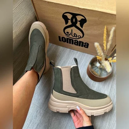 نیم‌بوت برزنتی کاپ‌دار _ 1290