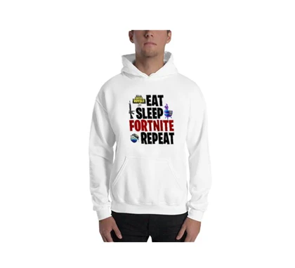 هودی Fortnite طرح Eat Sleep Fortnite Repeat