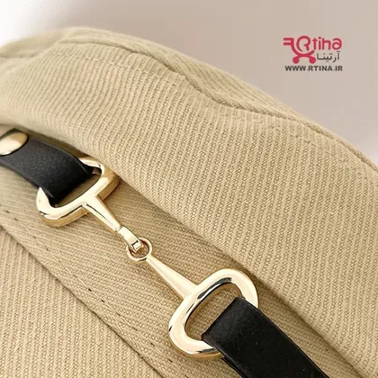 کلاه کاپیتانی دخترانه و زنانه جدید پارچه ای +چرم