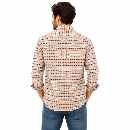 پیراهن پاییزه مردانه Casual Pattern Shirt