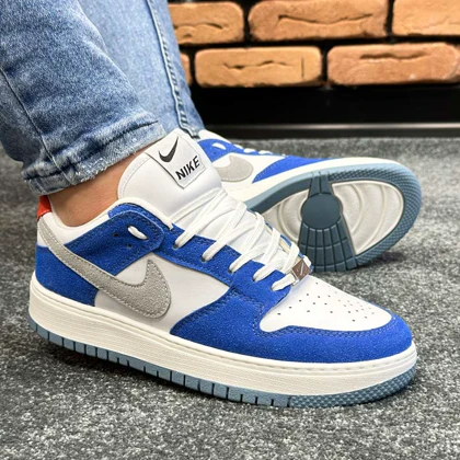 کفش کتانی اسپرت مردانه رنگ آبی مدل نایک NIKE AIR FORCE