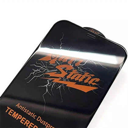 گلس شفاف آیفون 15 و 16 آنتی استاتیک Antistatic Dustproof