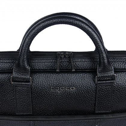 کیف اداری چرم کروکو مدل جاستین new