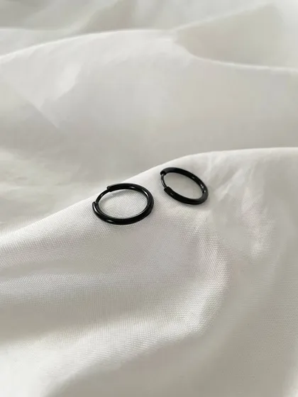 گوشواره حلقه‌ای ساده