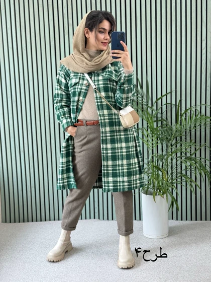 پالتو بلند پشمی