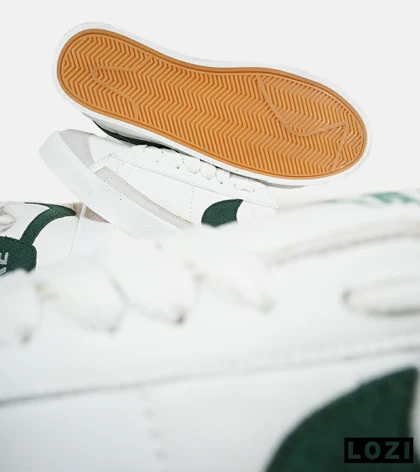 کفش نایک مردانه و زنانه سفید سبز Nike Blazer Low 77