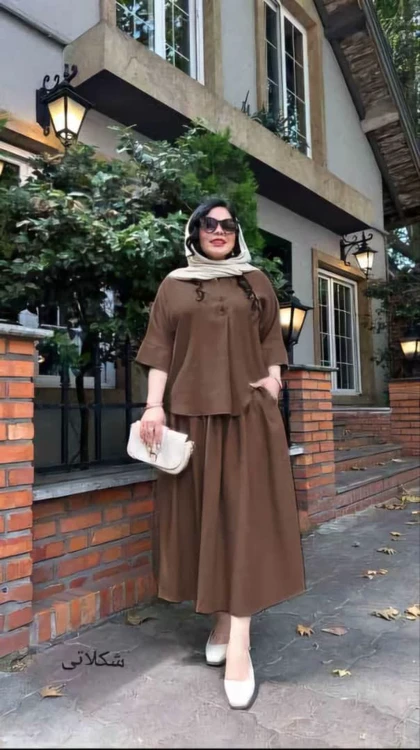 شومیز دامن ملیکا