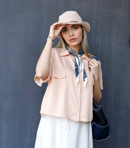 شومیز 5705 Pinki در چهار رنگ