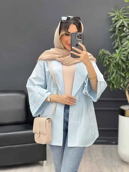 مانتو لینن پشت دو پاگن