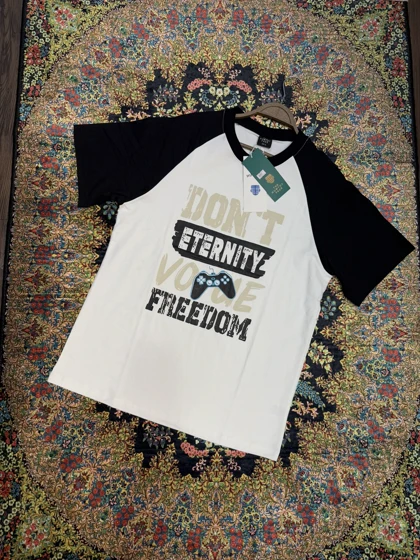 تیشرت طرح دار وارداتی8057