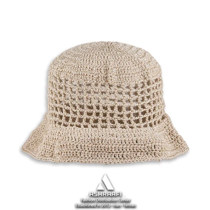کلاه باکت بافتنی Crochet Bucket Hat HA199