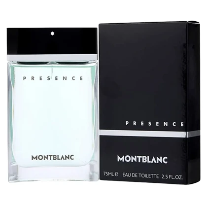 ادوتویلت مردانه مون بلان مدل Presence حجم 75 میلی لیتر