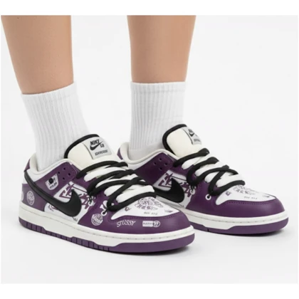 کتانی نایک اس بی دانک بنفش