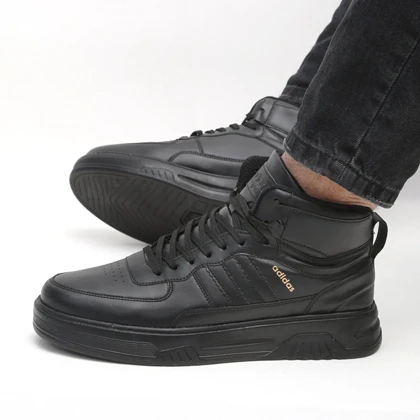 کفش و کتانی نیم ساق مردانه مدل آدیداس ADIDAS رنگ مشکی کد 42218
