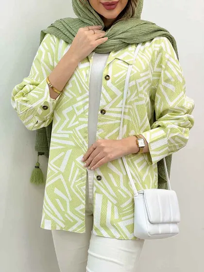 شومیز طرح دار کاملیا