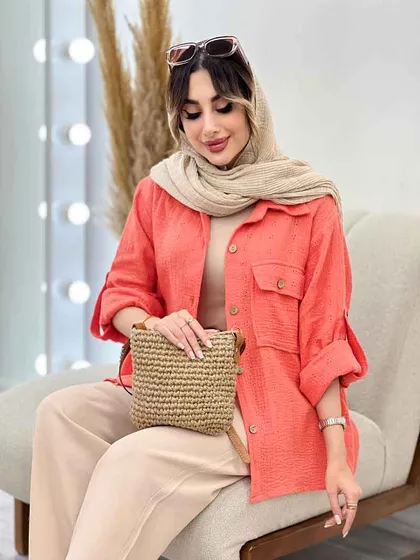 شومیز تک جیب سیما