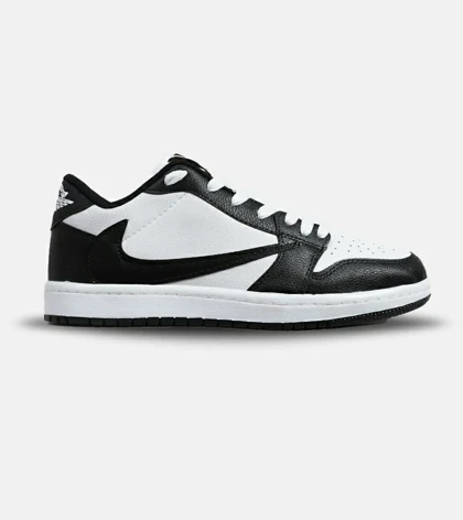 کفش کتانی مردانه سفید مشکی نایک NIKE travis scott