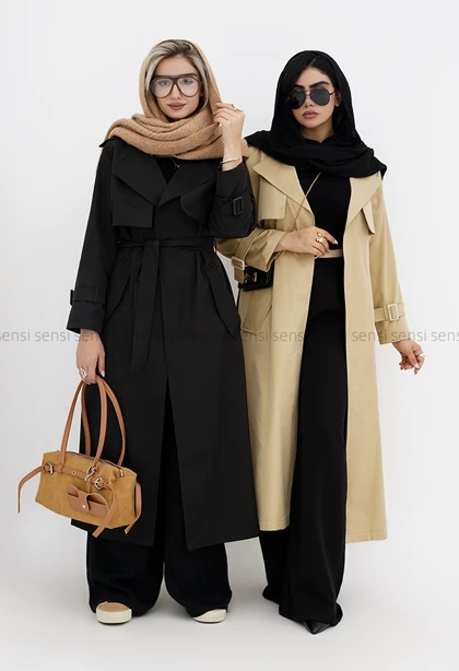 بارانی زنانه آستر دار تک ژیله کد1006709
