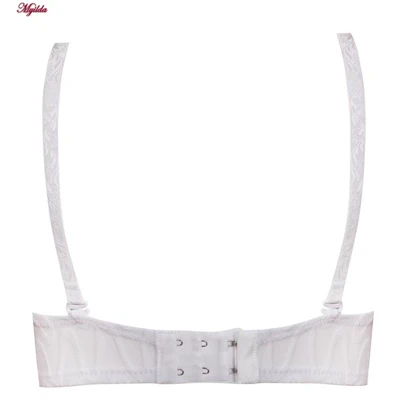 ست شورت و سوتین زنانه لنا مدل فنردار بند متحرک کاپ اسفنجی سفید کد 4959