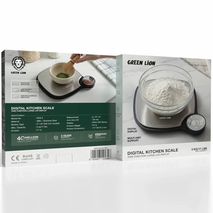 ترازوی آشپزخانه دیجیتال گرین لاین Green Lion مدل GKS-5