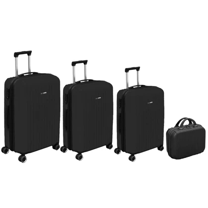 ست چمدان فوروارد مدل FORWARD - FCLT818PLUS پلاس سری چهار عددی ( کیف آرایشی هدیه )