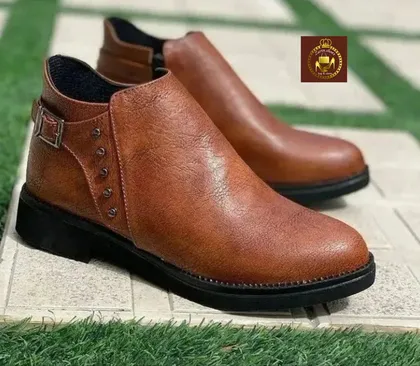 نیم بوت زنانه بغل زیپ F 123