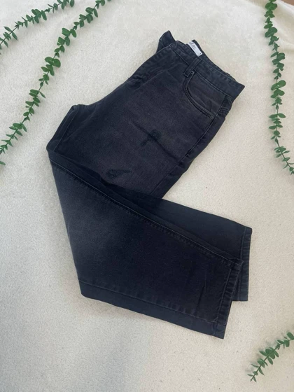 شلوار جین مام ذغالی