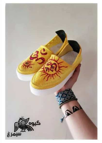 گیوه لژدار 00805طرح اوم