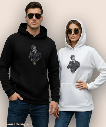 هودی مردانه و زنانه طرح پیکی بلایندرز شخصیت تام شلبی کد 889