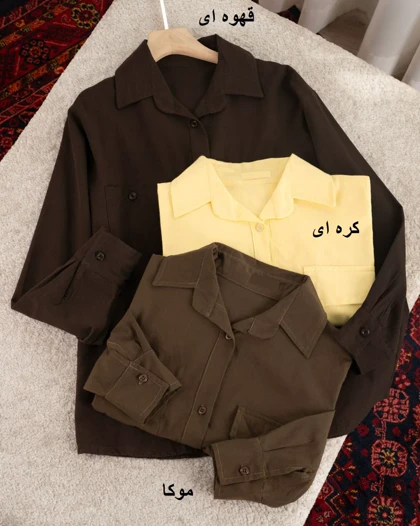 شومیز لینن نازنین کد 30351