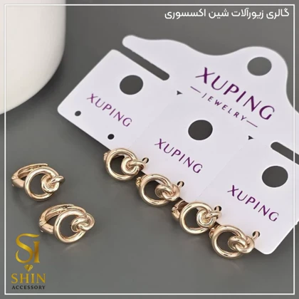 گوشواره زنانه ژوپینگ ، رنگ ثابت ضد حساسیت کدgzx08