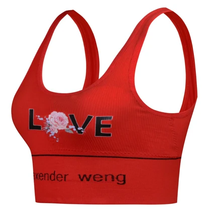 نیم‌تنه پددار ورزشی زنانه قرمز کد 4617