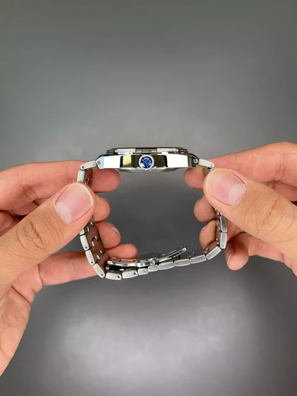 ساعت مچی وشرون کنستانتن اتوماتیک سیلور صفحه مشکی Vacheron Constantin