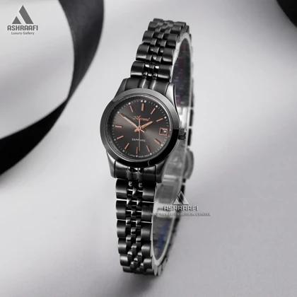 ساعت اکسنت مشکی Axcent AX160035K