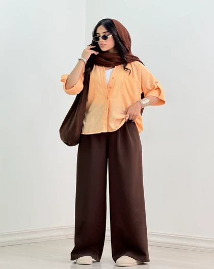 شومیز مچ پاکتی عاطفه(57)کد:5672