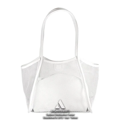 کیف توری بزرگ Women Beach Tote Bag A01
