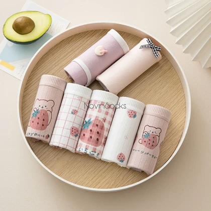 شورت طرح Teddy & Strawberry ( سایز L)