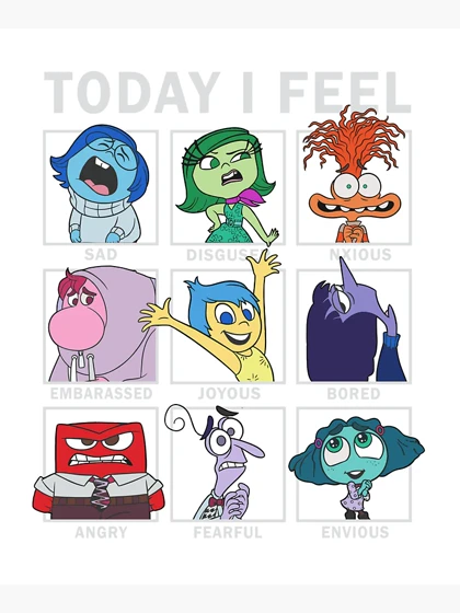 توت بگ طرح Inside Out Today I Feel کد 271702